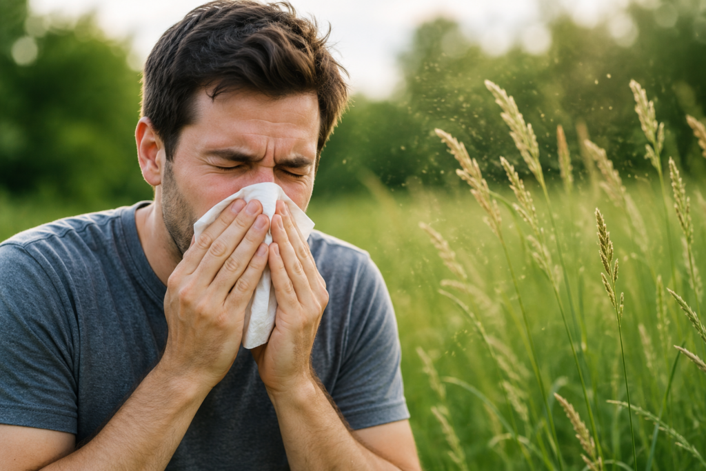 Grass Allergies Energy Healing