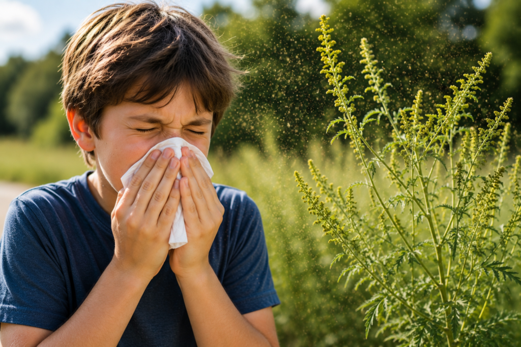 Ragweed Allergies Energy Healing